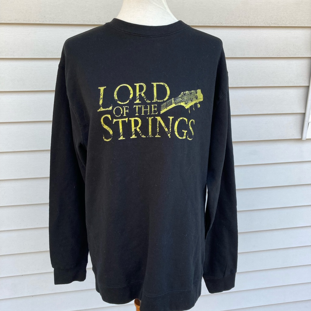 Lord Of The Strings Guitar Sweatshirt